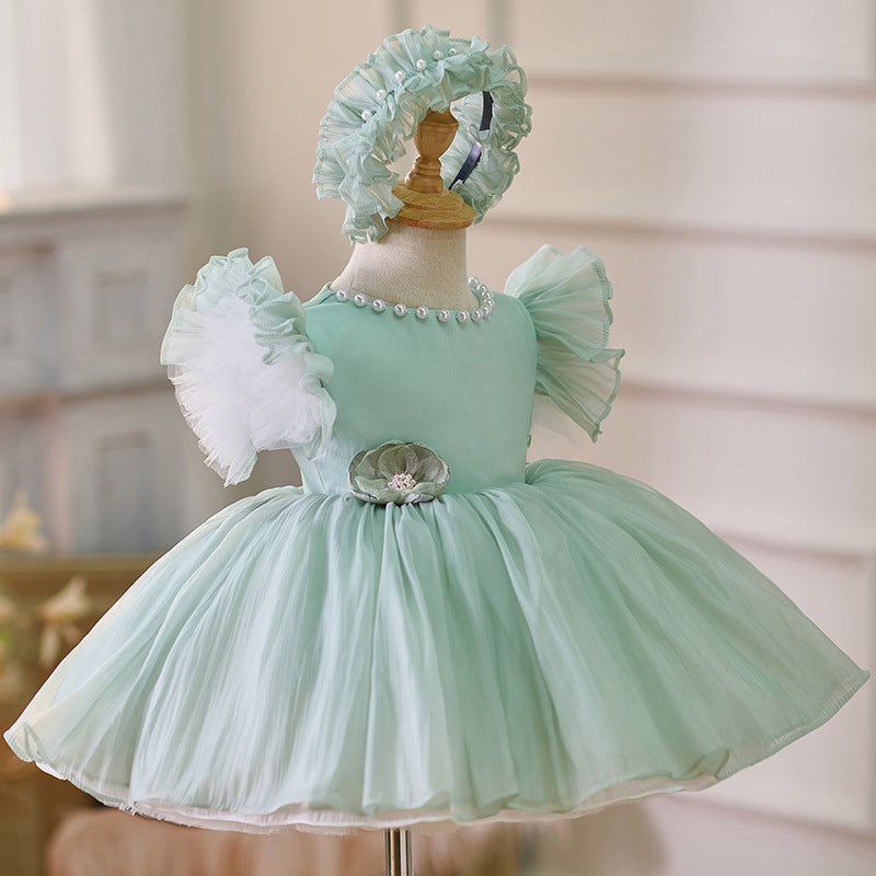 Cute Baby Girl Puffy Christmas Dress Toddler Birthday Party Princess marryshe Cute Baby Girl Puffy Christmas Dress Toddler Birthday Party Princess marryshe