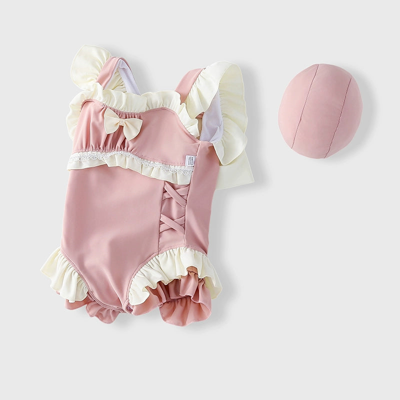 Summer Children's Swimsuit Girls Cute Princess Swimsuit