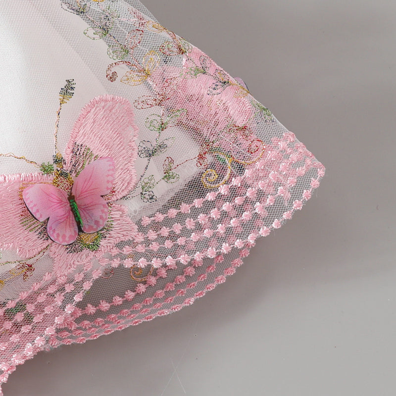 Baby Cute Sleeveless Dress Girls Pink Bow Dress