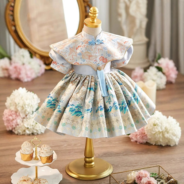 Girls Cute Birthday Dress Baby Girl Princess Dress