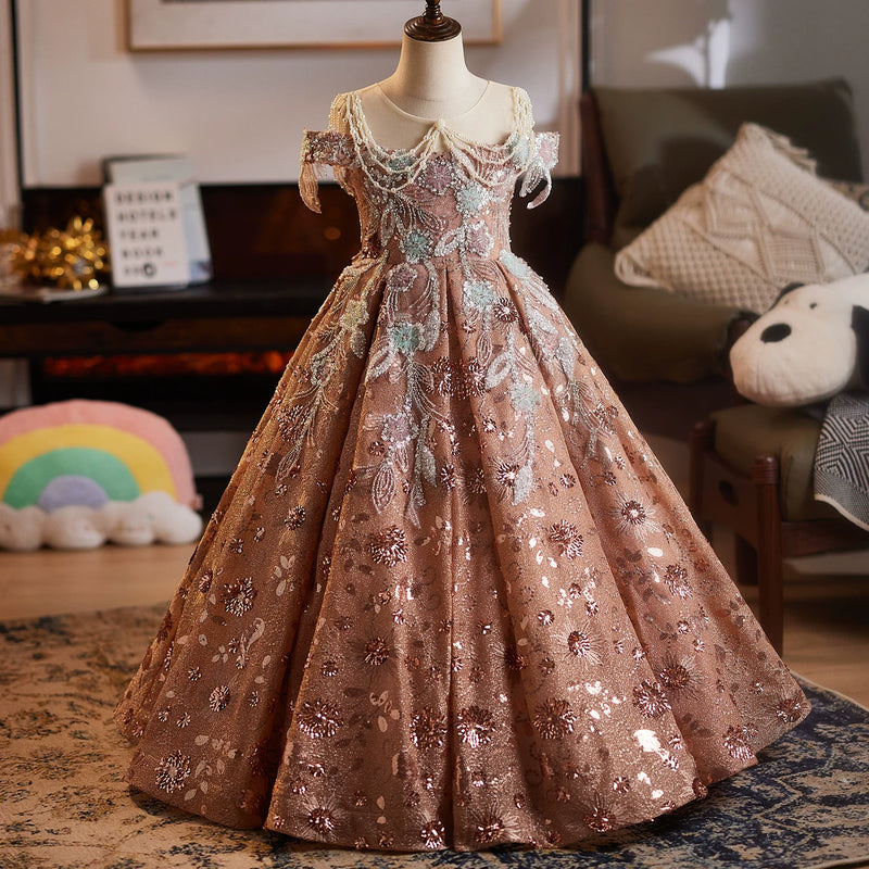 girl prom dresses Black Girl Prom Dress Sheer Tulle Pink Mermaid Prom Dresses with Feather