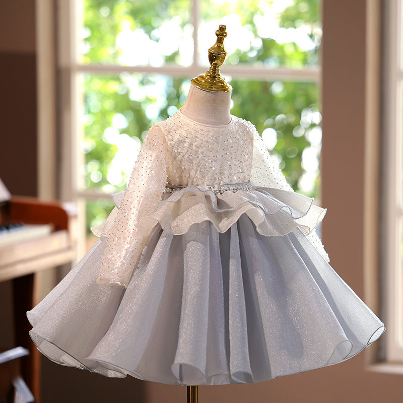 Girls Party Dresses Children Birthday Dress Flower Girl Princess Dress