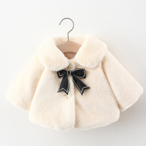 Cute Baby Girls Winter Cloak Coat