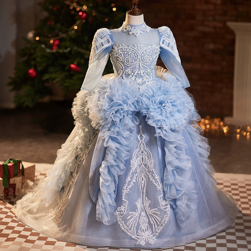 Elegant Girls Dresses High-End Luxury Dresses Girls Performance Dress marryshe Elegant Girls Dresses High-End Luxury Dresses Girls Performance Dress marryshe