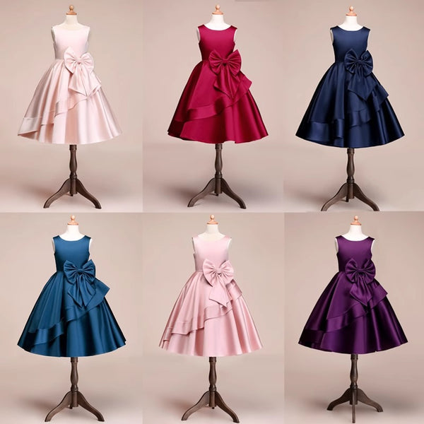 Children's Cute Dress Girls Communion Dress Girls Birthday Princess Dress