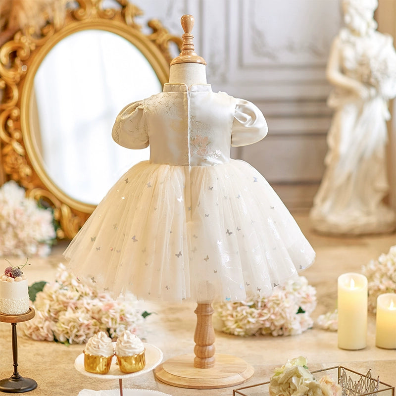 Baby Girl Birthday Princess Dress Flower Girl Fluffy Dress