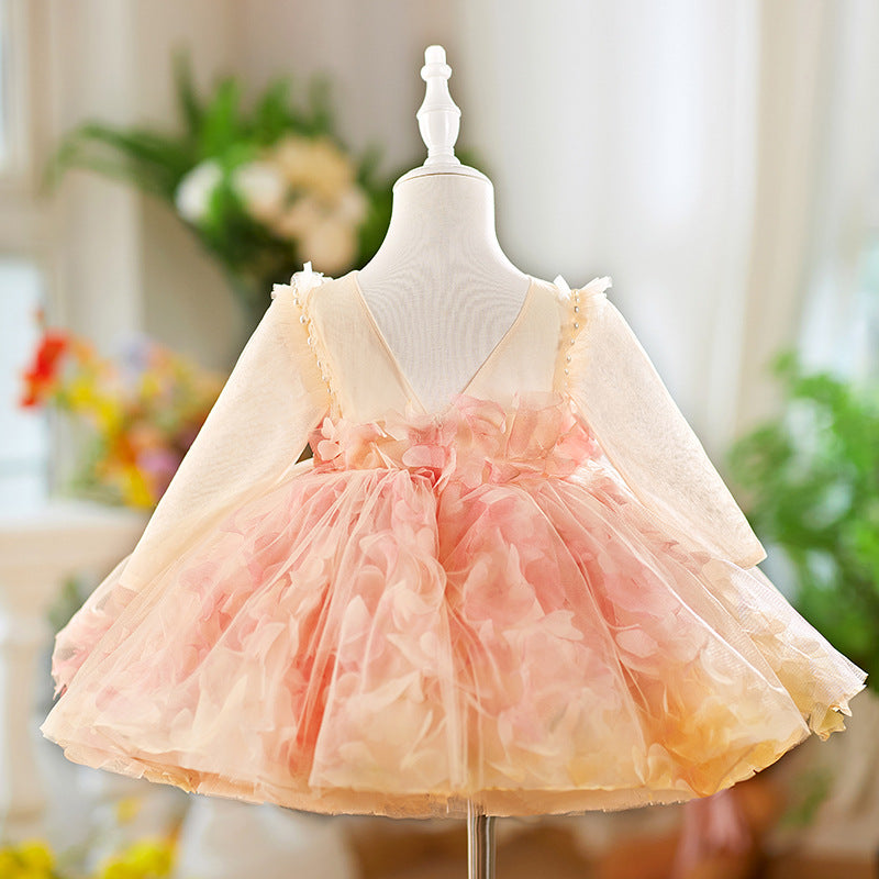 Girls Party Princess Dress Girls Puffy Birthday Dress