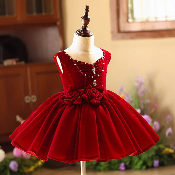 Girls' Birthday Princess Dress Girls' New Year Dress Girls' Christmas Party Dress