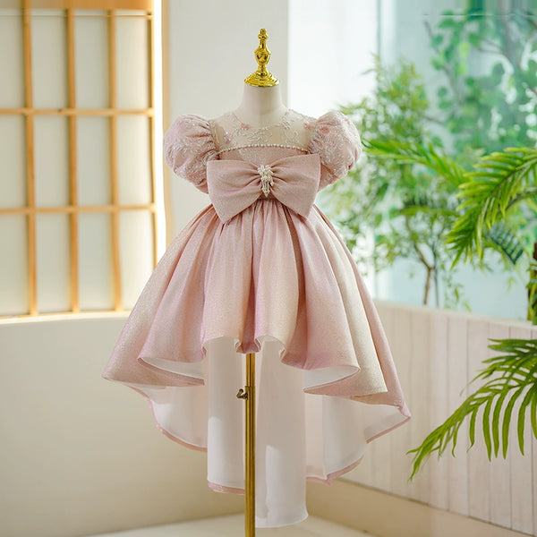 Elegant Cute Baby Girl Beauty Pageant Dress Toddler Birthday Party Princess Dress
