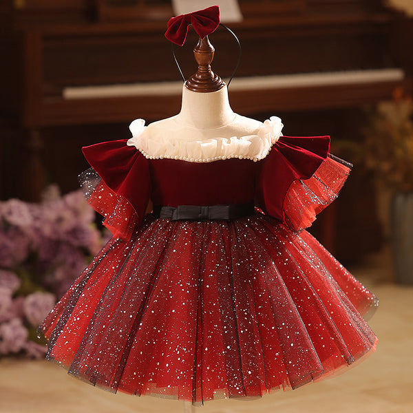 Children's Ball Gowns Girls Christmas Princess Dresses Girls Birthday Dresses