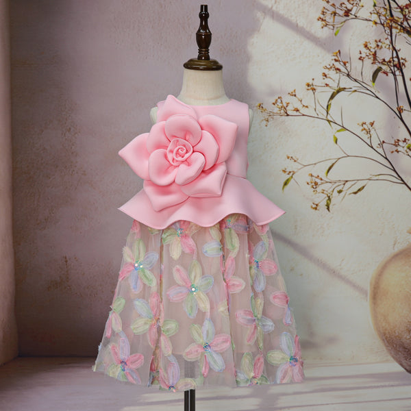 Children's Formal Dress Flower Girl Cute Dress Girl Birthday Princess Dress