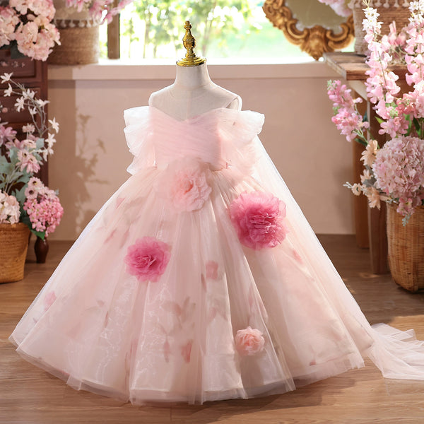 Girls' Prom Dresses Children's Birthday Dresses Girls' Pageant Dresses