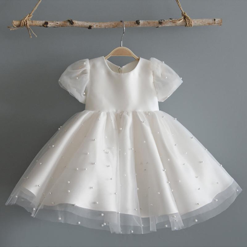 white dress for 1st communion First Communion Dresses Baby Girl Dresses Girls Pageant Dresses