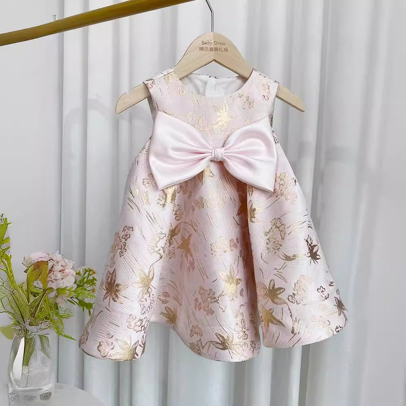 Elegant Baby Girls Beauty Pageant Dresses Toddler Birthday Princess Dress