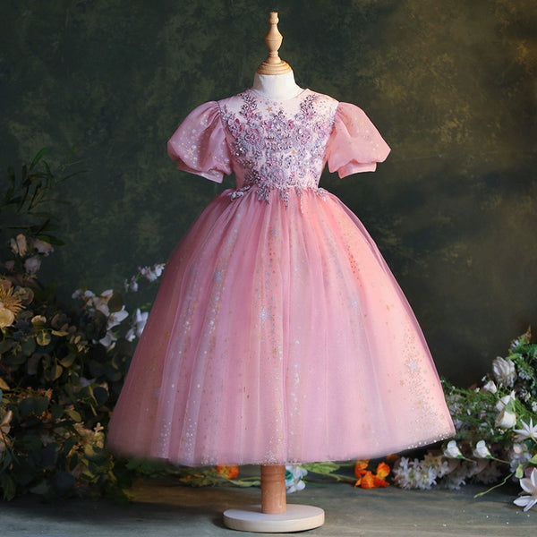 Girls Birthday Dresses Girls Party Princess Dresses Flower Girl Wedding Dresses