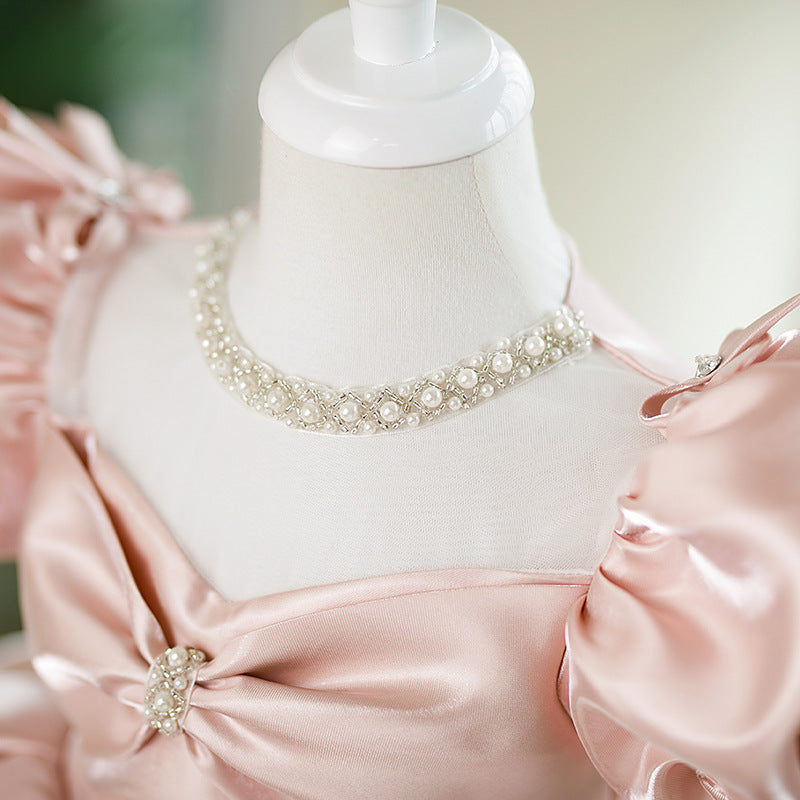 Elegant Baby Girl First Communion Dresses  Toddler Birthday Princess Dress