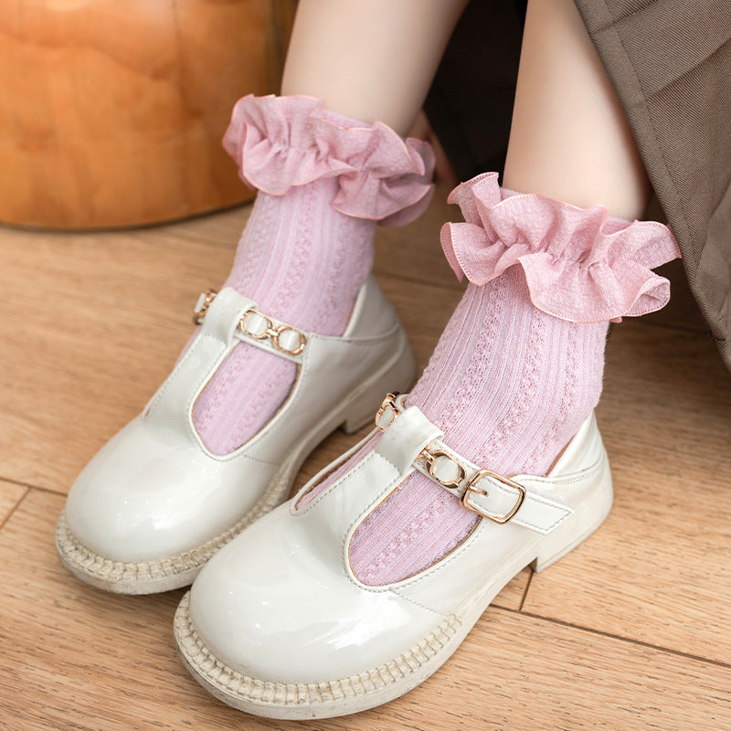 Cute Girls' Lace Princess Socks