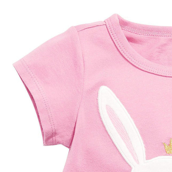 Summer Cotton Knitted Children's T-shirt