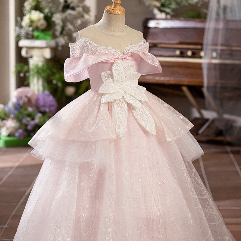 Girls Pageant Princess Dress Girls Elegant Prom Dress marryshe Girls Pageant Princess Dress Girls Elegant Prom Dress marryshe