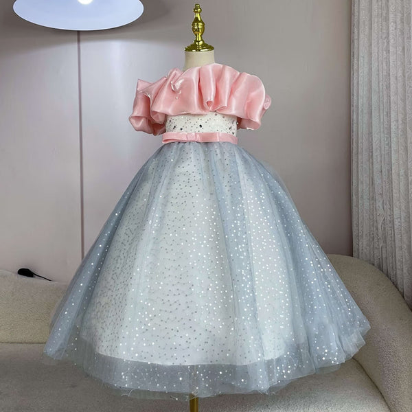Children's Ball Gowns Girls' Birthday Princess Dresses Flower Girl Wedding Dresses