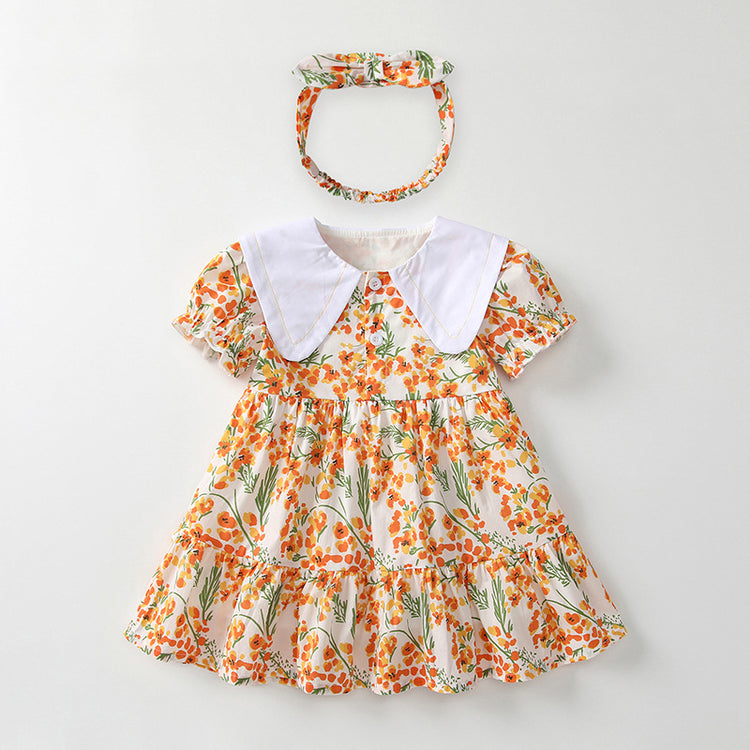 Girls Formal Modest Dress Girls Summer Holiday Dress