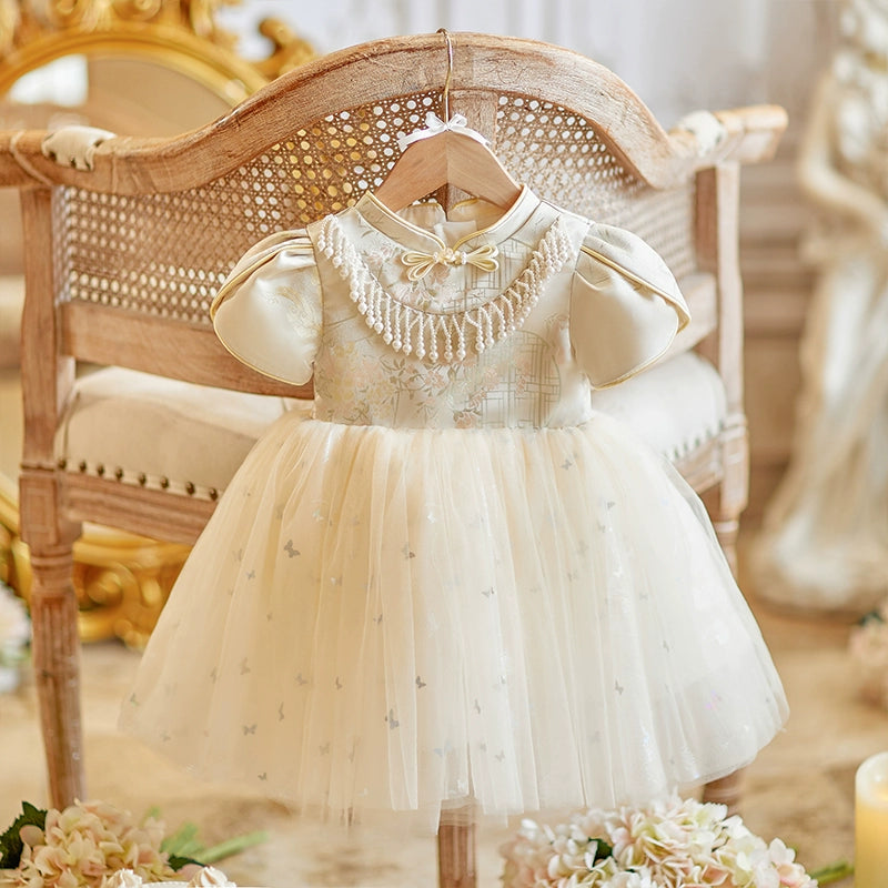 Baby Girl Birthday Princess Dress Flower Girl Fluffy Dress