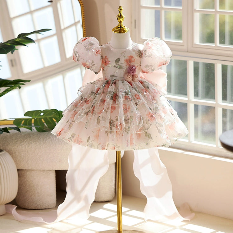 Children's Birthday Dress Girls Pageant Princess Dress