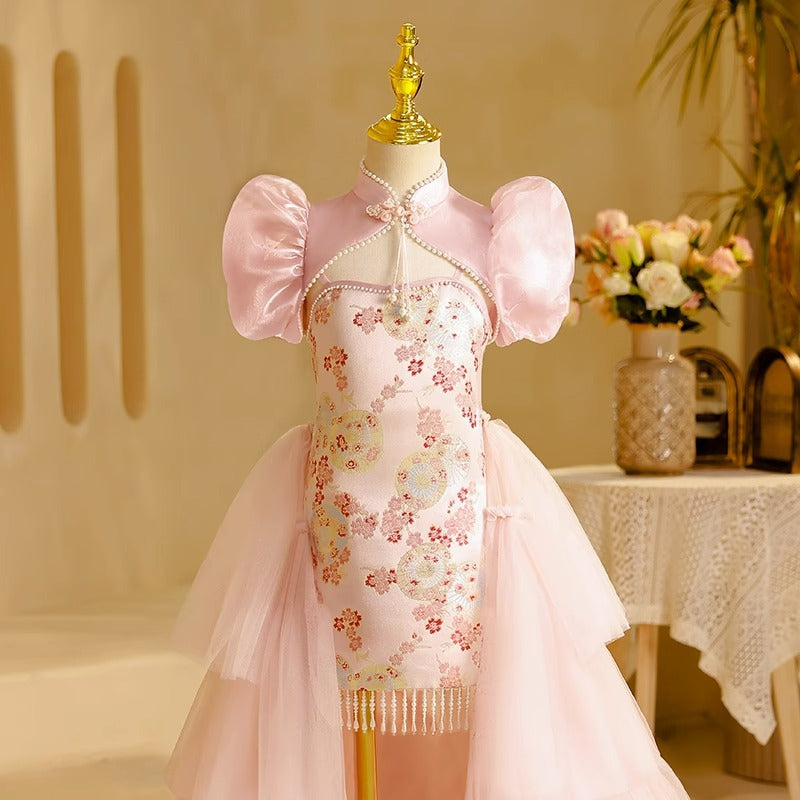 baby girl pink dress 3 6 months Toddler Baby Girl Princess Dress Infant Girls Cute Bowknot Wedding Party Gown Dresses