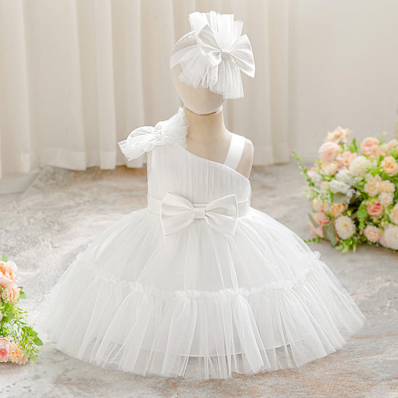 Girls Toddler Prom Dress Girls Cute Birthday Puff Dress