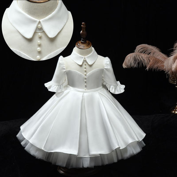 Cute Flower Girl Wedding Dress Girl Birthday Party Princess Dress