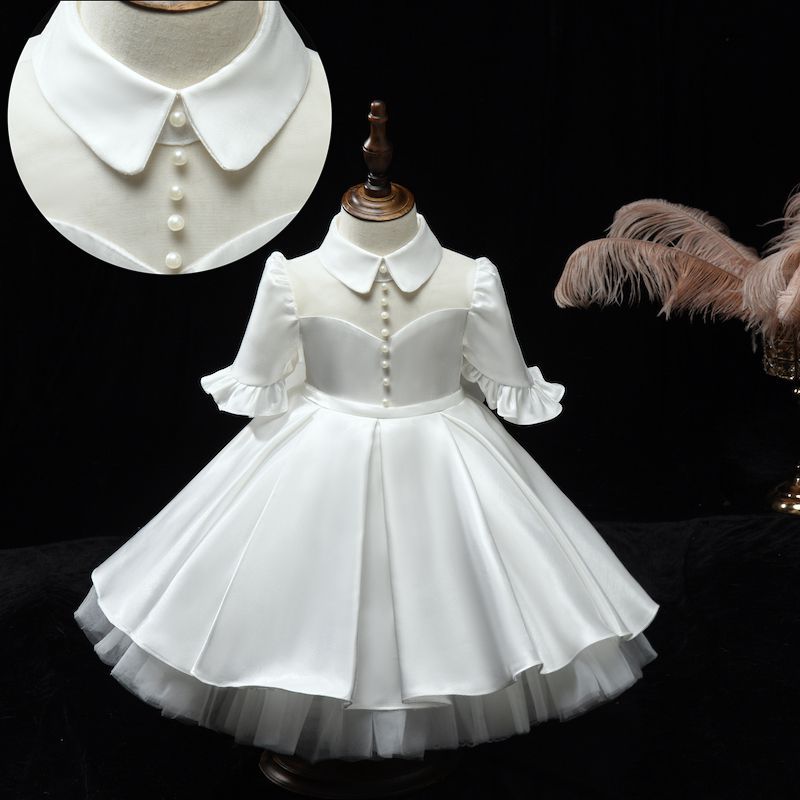 Cute Flower Girl Wedding Dress Girl Birthday Party Princess Dress