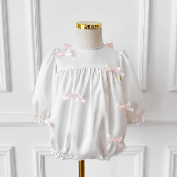 Baby Girl Long Sleeve One Piece Dress Baby Birthday Princess Dress