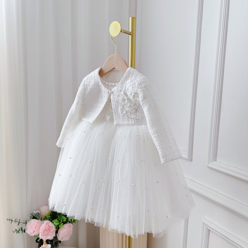 Girls' Communion Dress Children's Birthday Princess Dress Baby Formal Dress