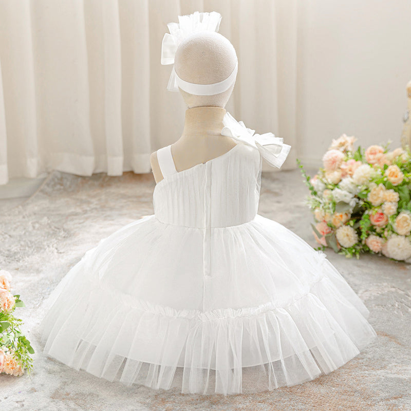 Girls Toddler Prom Dress Girls Cute Birthday Puff Dress