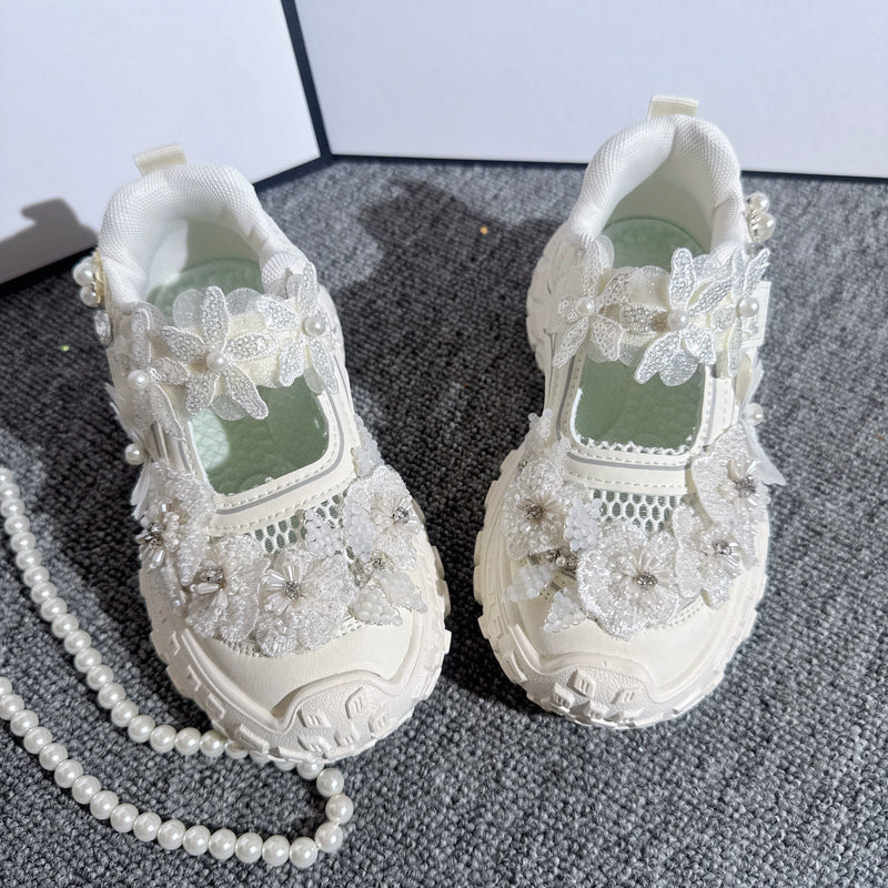 Baby Girls Summer Sneakers Flower Princess Sandals