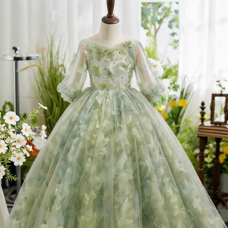 Flower Girl Dresses Children's Ball Gowns Girls' Birthday Princess Dresses