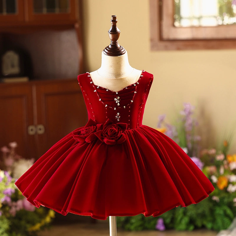 Girls Christmas Dress Birthday Dress Princess Tutu Dress Girls Christmas Dress Birthday Dress Princess Tutu Dress