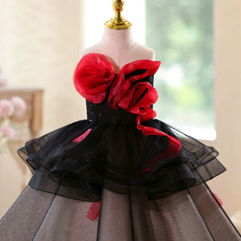 Children's Prom Dresses Girls' Birthday Princess Dresses Girls' Beauty Pageant Dresses