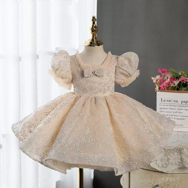 Baby Communion Dress Girl Birthday Princess Dress Girl Christmas Dress