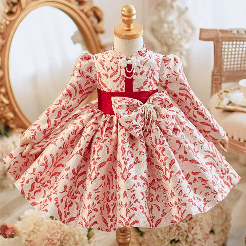 long sleeve dress for birthday Girl Birthday Dresses Toddler Prom Dresses Girl Party Dresses
