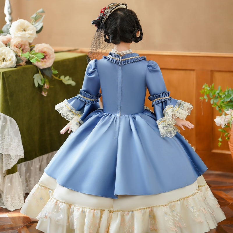 blue dress for baby girl Baby Girls Puffy Easter Dress Toddler Birthday Costume Princess Dress, Blue / 4-5 Years (120cm) blue dress for baby girl Baby Girls Puffy Easter Dress Toddler Birthday Costume Princess Dress, Blue / 4-5 Years (120cm)