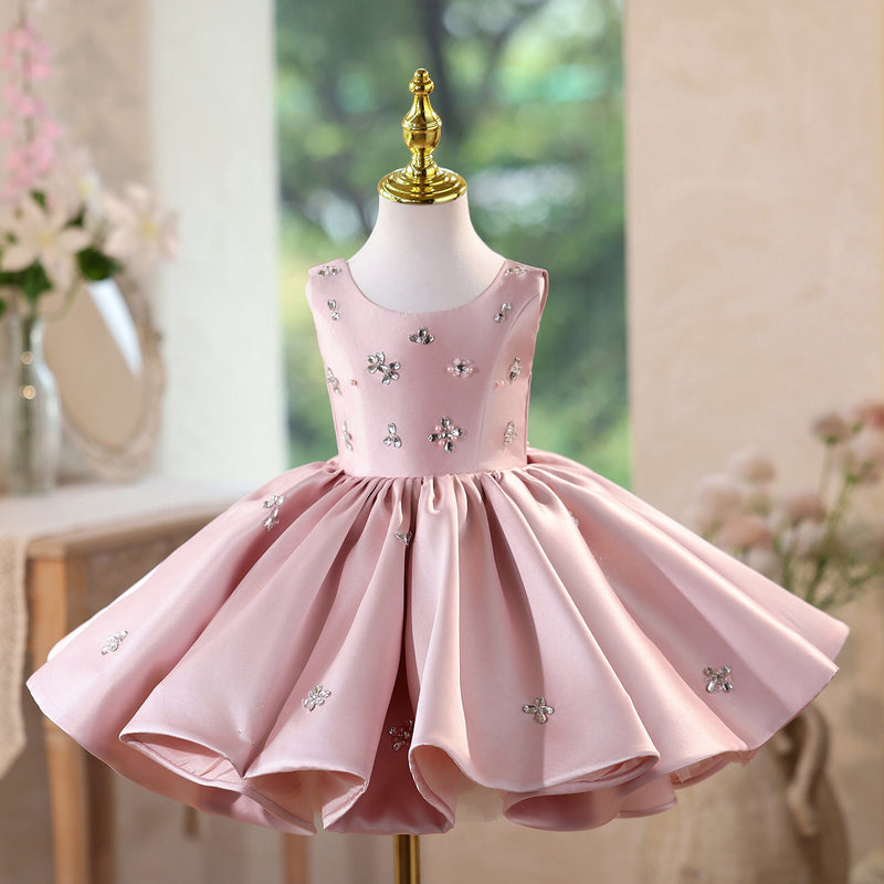 Girls Birthday Dresses Girls Party Princess Dresses Flower Girl Dresses, Pink / 5-6 Years (130cm) Girls Birthday Dresses Girls Party Princess Dresses Flower Girl Dresses, Pink / 5-6 Years (130cm)