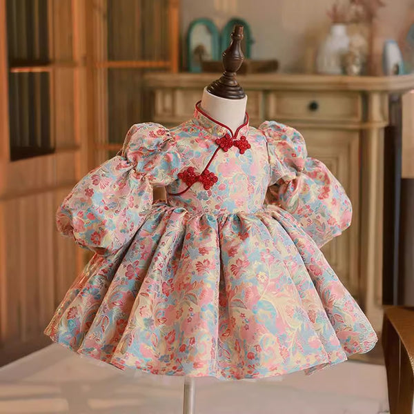 Girls Birthday Dress Baby Communion Dress Children's Christmas Dress
