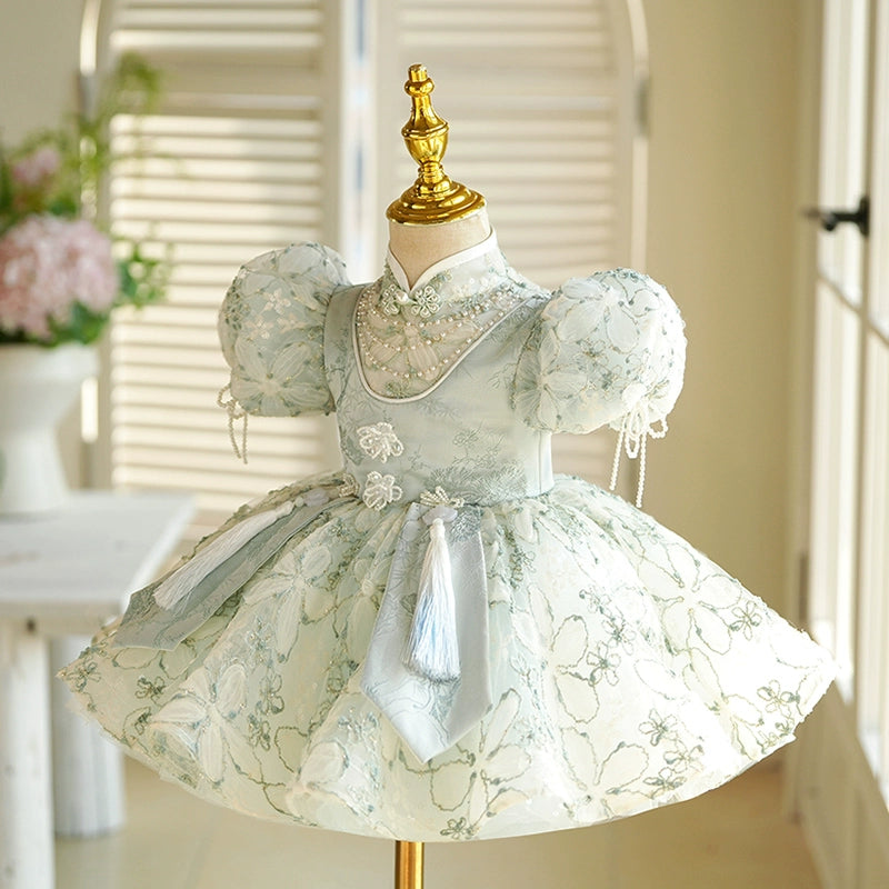 Children's Birthday Party Dress Girls Fluffy Princess Dress