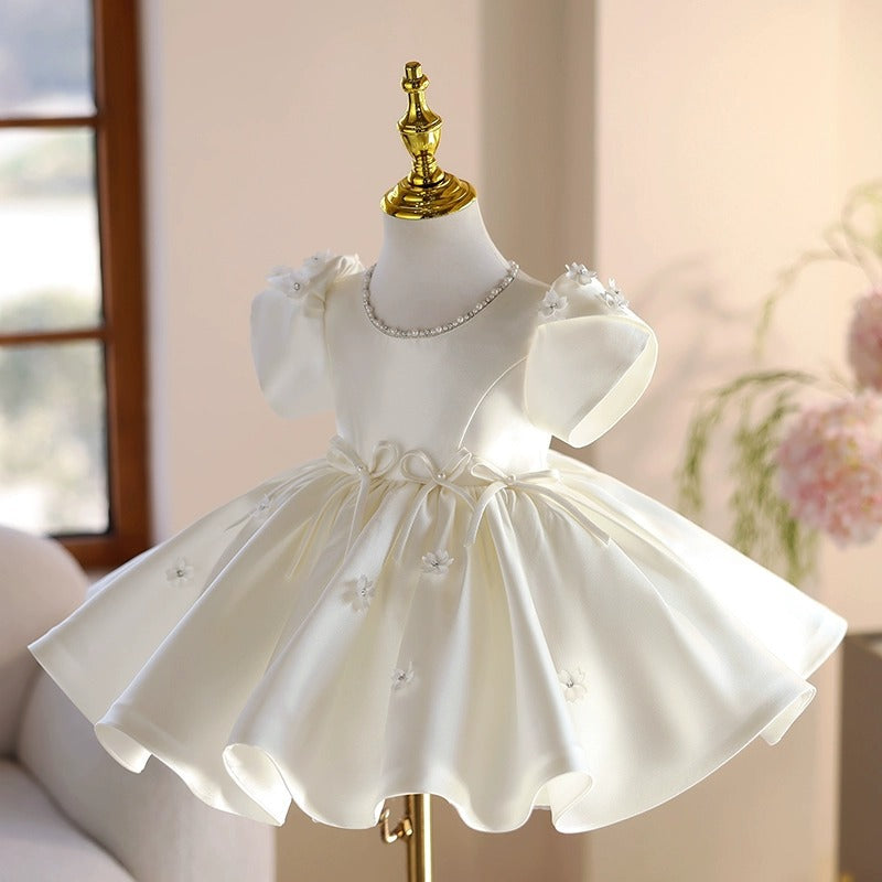 Cute Flower Girl Wedding Dress Girl Birthday Princess Dress