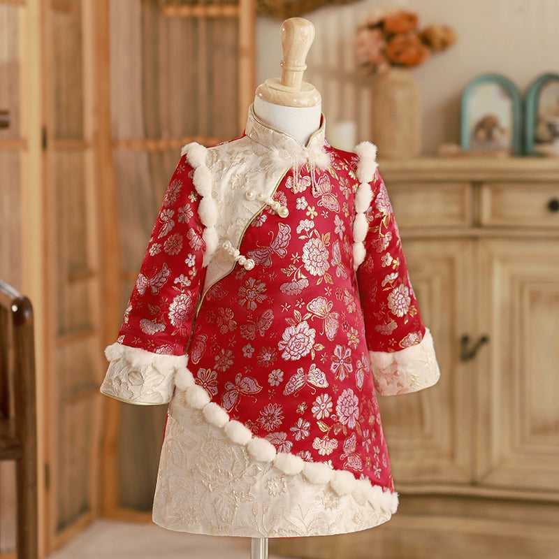 Embroidered Winter Christmas Dress New Year Winter Dress marryshe Embroidered Winter Christmas Dress New Year Winter Dress marryshe