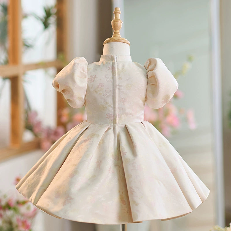 Birthday Cheongsam Flower Girl Dress Christmas Princess Dress
