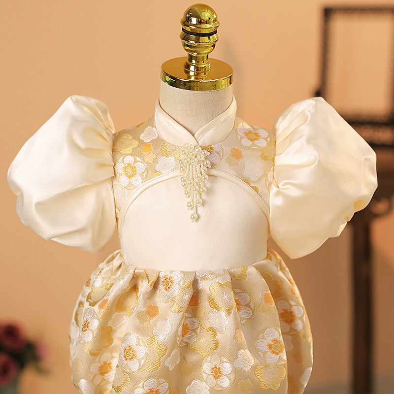 Cute Baby Girl Baptism Dress Toddler Birthday Christmas Princess Dress