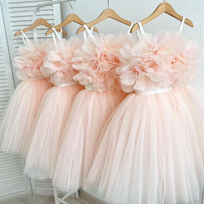 cute dresses for first communion Lace Flower Girl Dresses Sheer Jewel Long Sleeves Cute Floor Length Girls First Communion Dresses