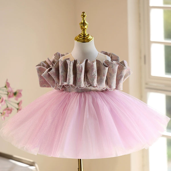 Children's Party Princess Dress Girl Birthday Dress Flower Girl Cute Dress